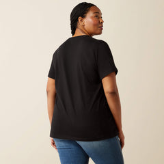 Ariat Rebar Cotton Strong Standard V-Neck T-Shirt Women