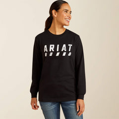 Ariat Rebar Cotton Strong Logo T-Shirt Women