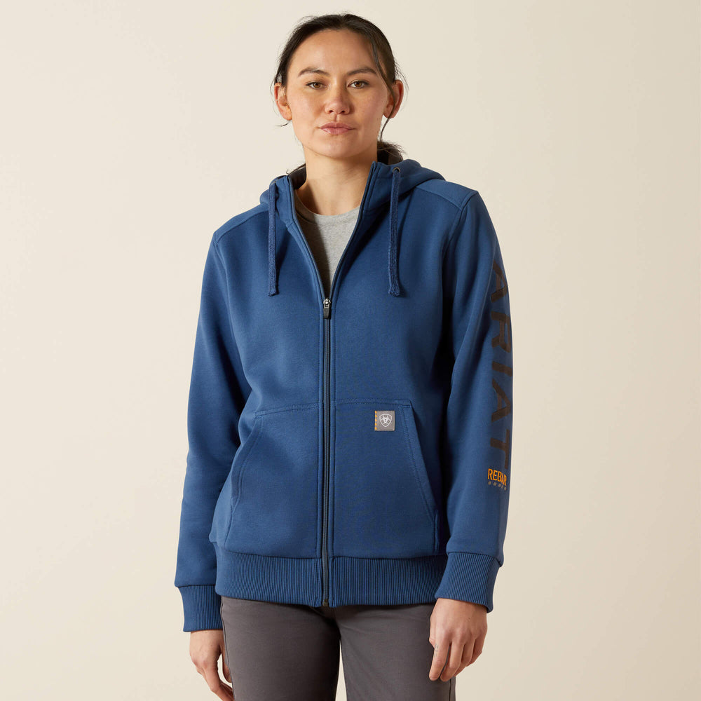 Ariat Rebar All-Weather Full Zip Hoodie Women