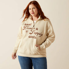 Ariat Denim and Supply 1/2 Zip Sweatshirt Women