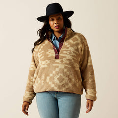 Ariat Berber Snap Front Sweatshirt Women|Trends