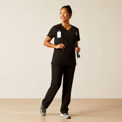 Ariat Clara 6 Pocket Scrub Top Women