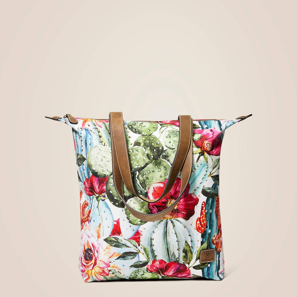 Ariat Tall Tote Cactus Floral Women