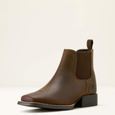 Ariat Booker Chelsea Wide Square Toe Western Boot Kids