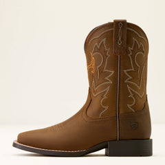 Ariat Deer Ridge Wide Square Toe Western Boot Kids