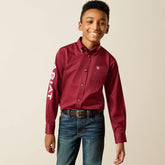 Ariat Team Logo Twill Classic Fit Shirt Kids