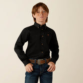 Ariat Solid Twill Classic Fit Shirt Kids