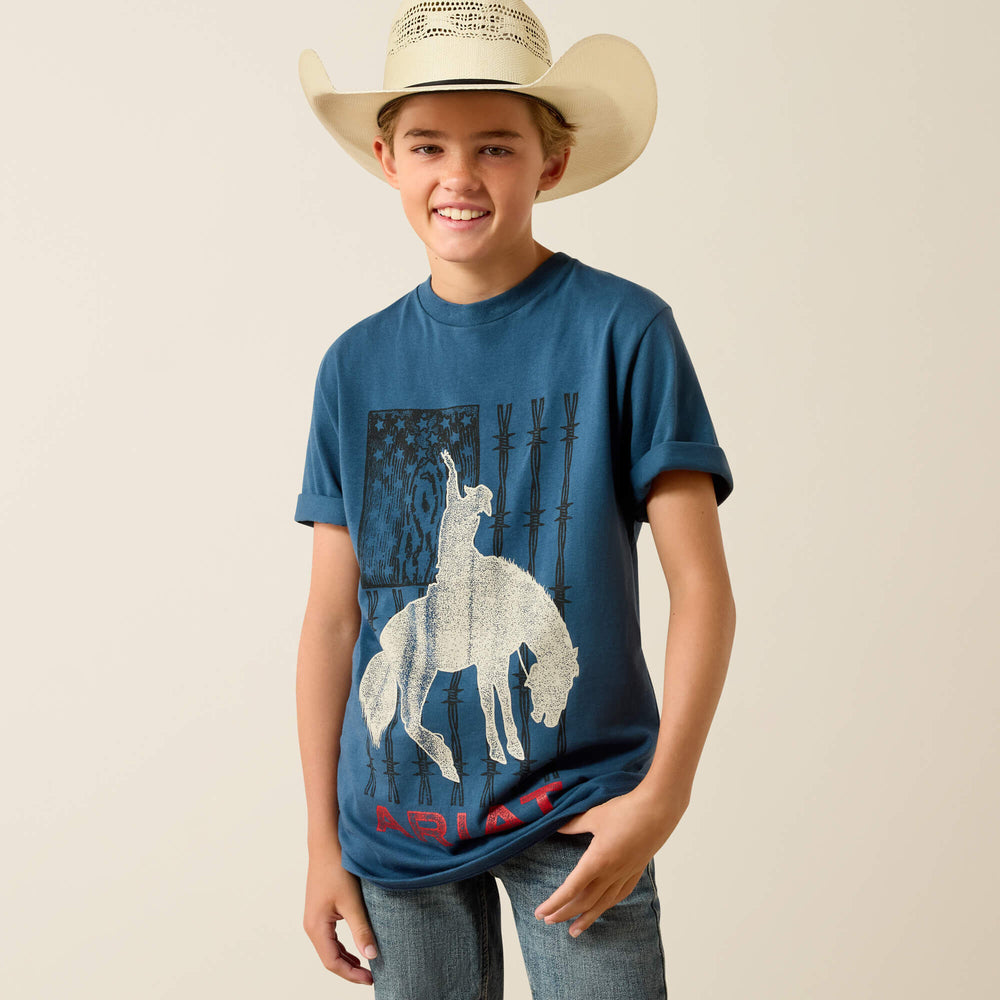 Ariat Ariat Flag Bronco T-Shirt Kids