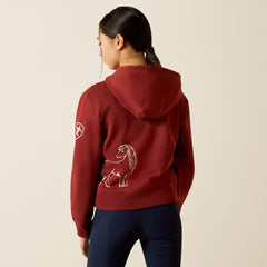 Ariat Spiffy Full Zip Sweatshirt Kids