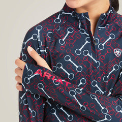 Ariat Lowell 2.0 1/4 Zip Baselayer Kids