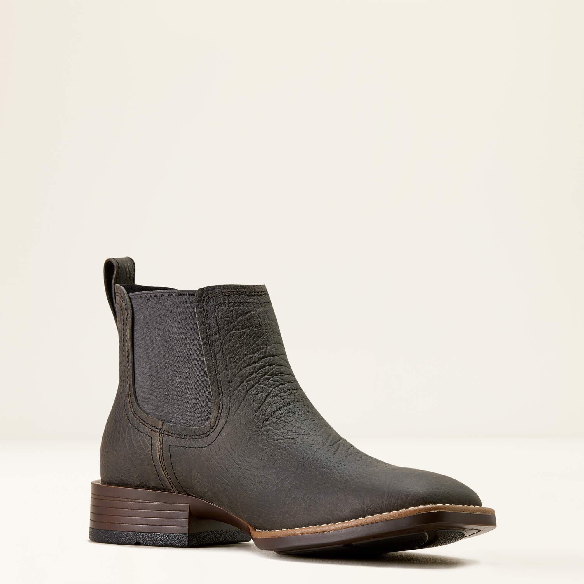 Ariat Booker Chelsea Wide Square Toe Western Boot Men