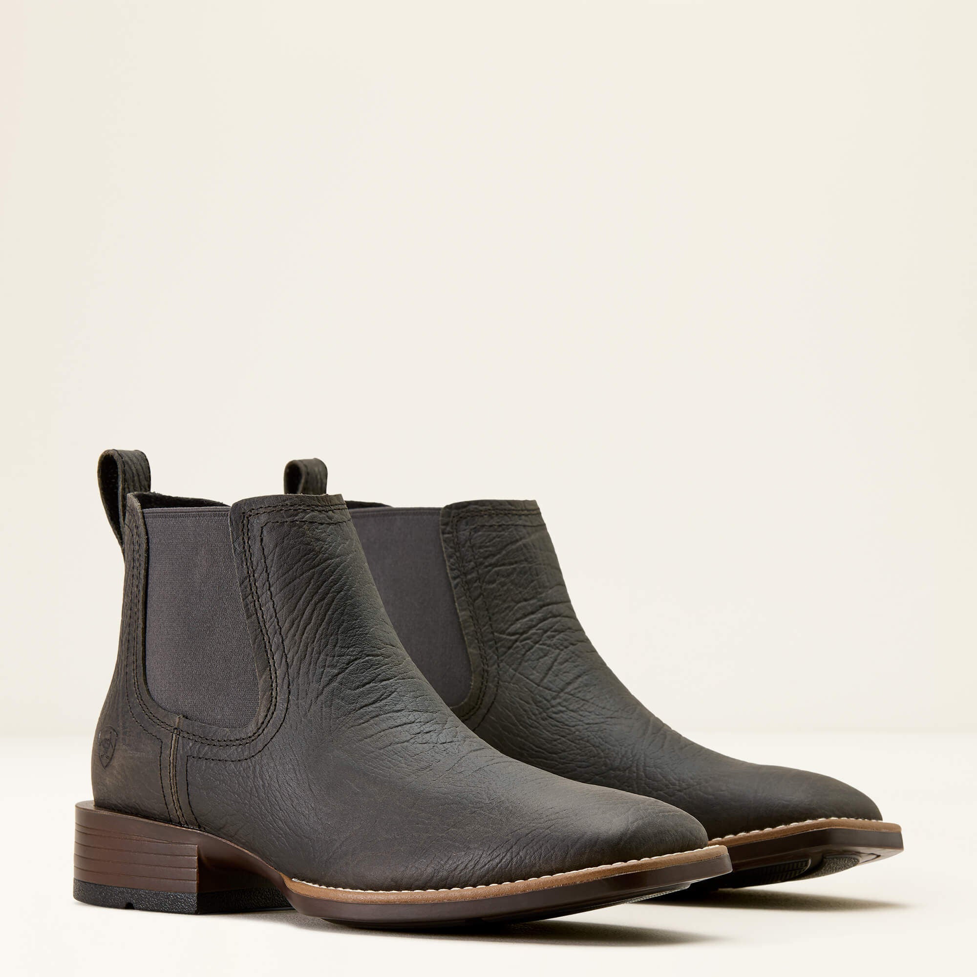 Ariat Booker Chelsea Wide Square Toe Western Boot Men