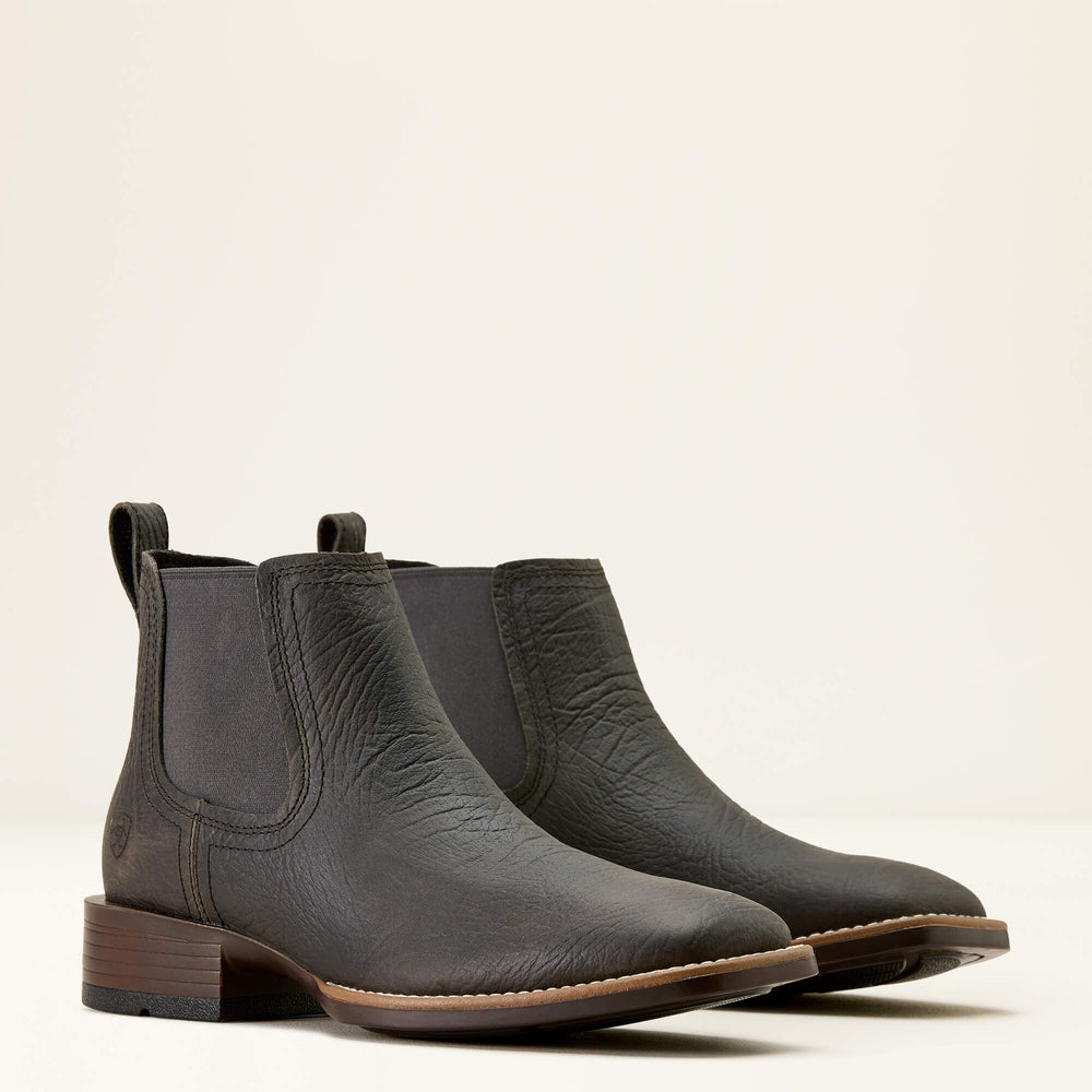 Ariat Booker Chelsea Wide Square Toe Western Boot Men