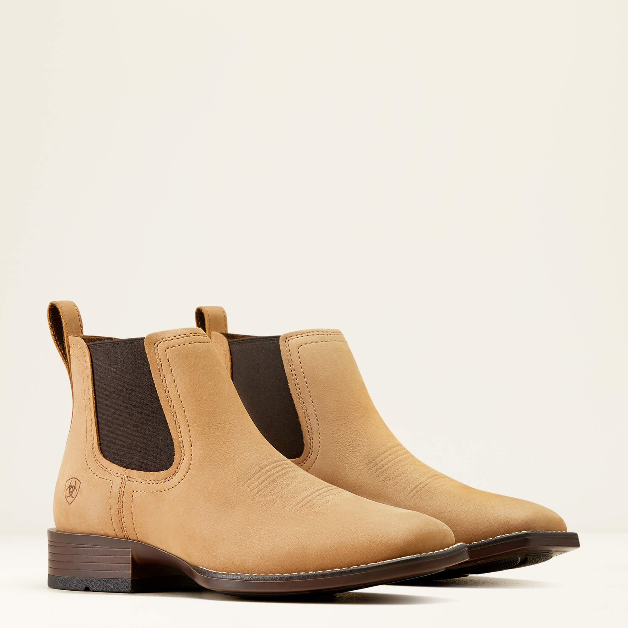Ariat Booker Chelsea Wide Square Toe Western Boot Men