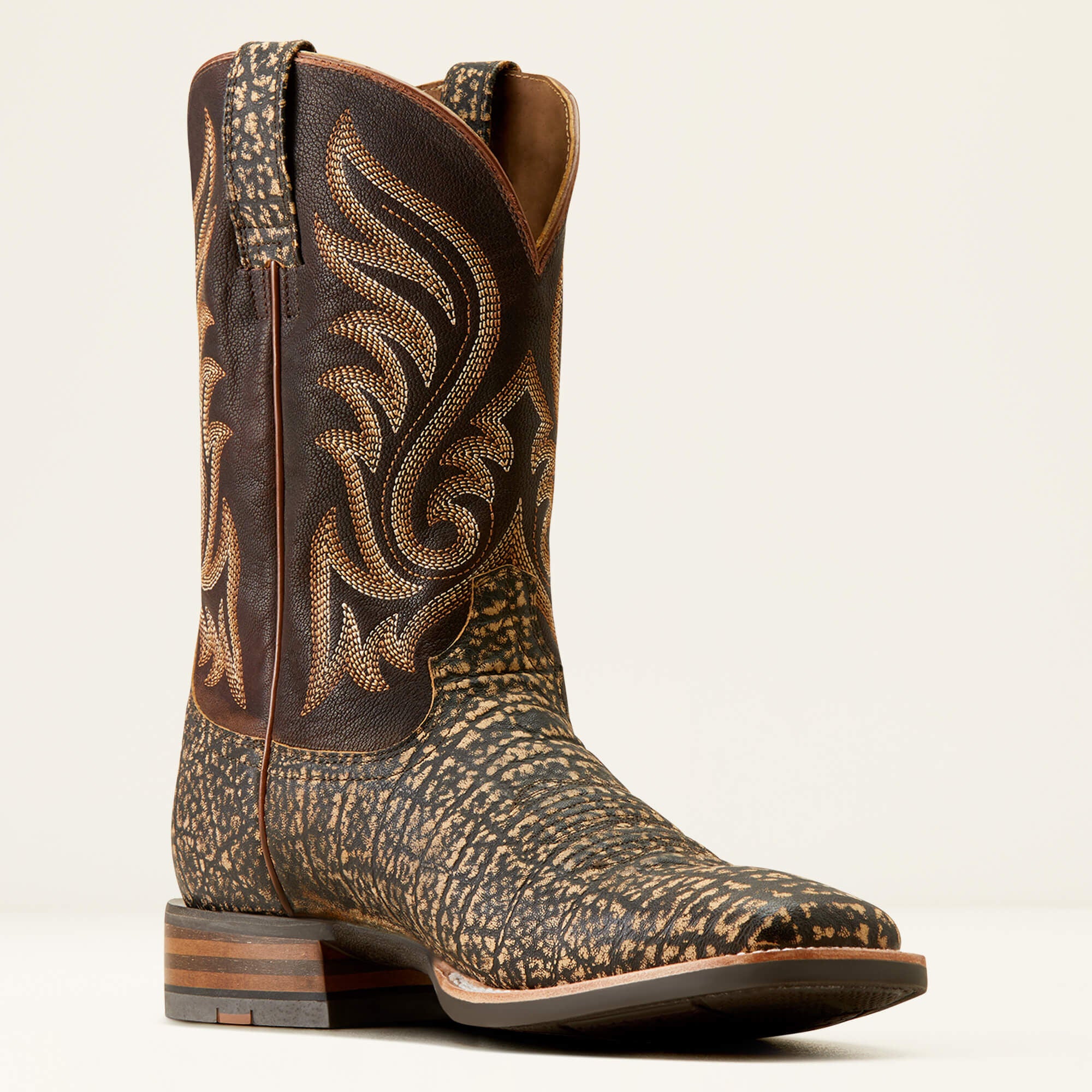 Ariat Cattle Call Wide Square Toe Cowboy Boot Men