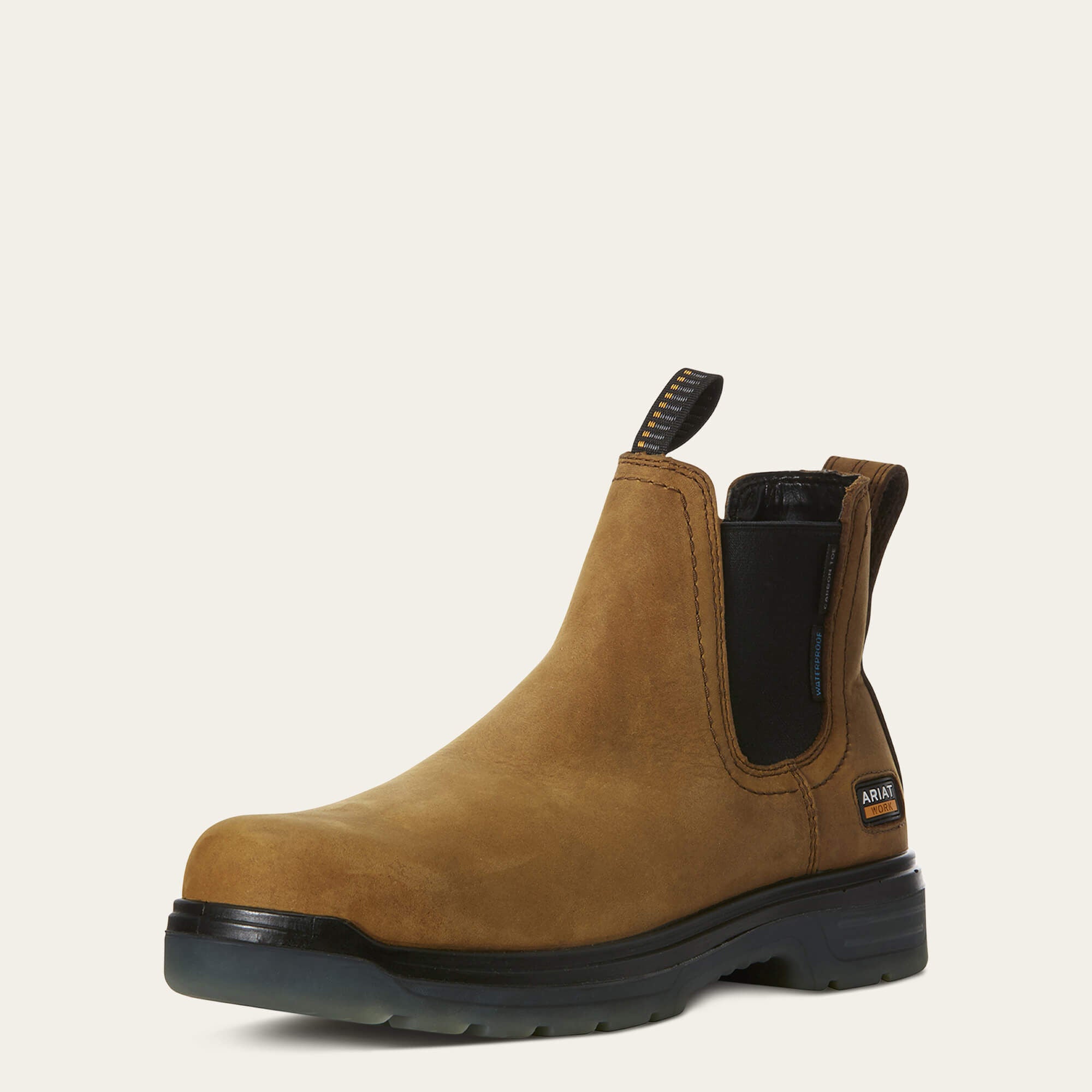 Ariat Turbo Chelsea Waterproof Carbon Toe Work Boot Men