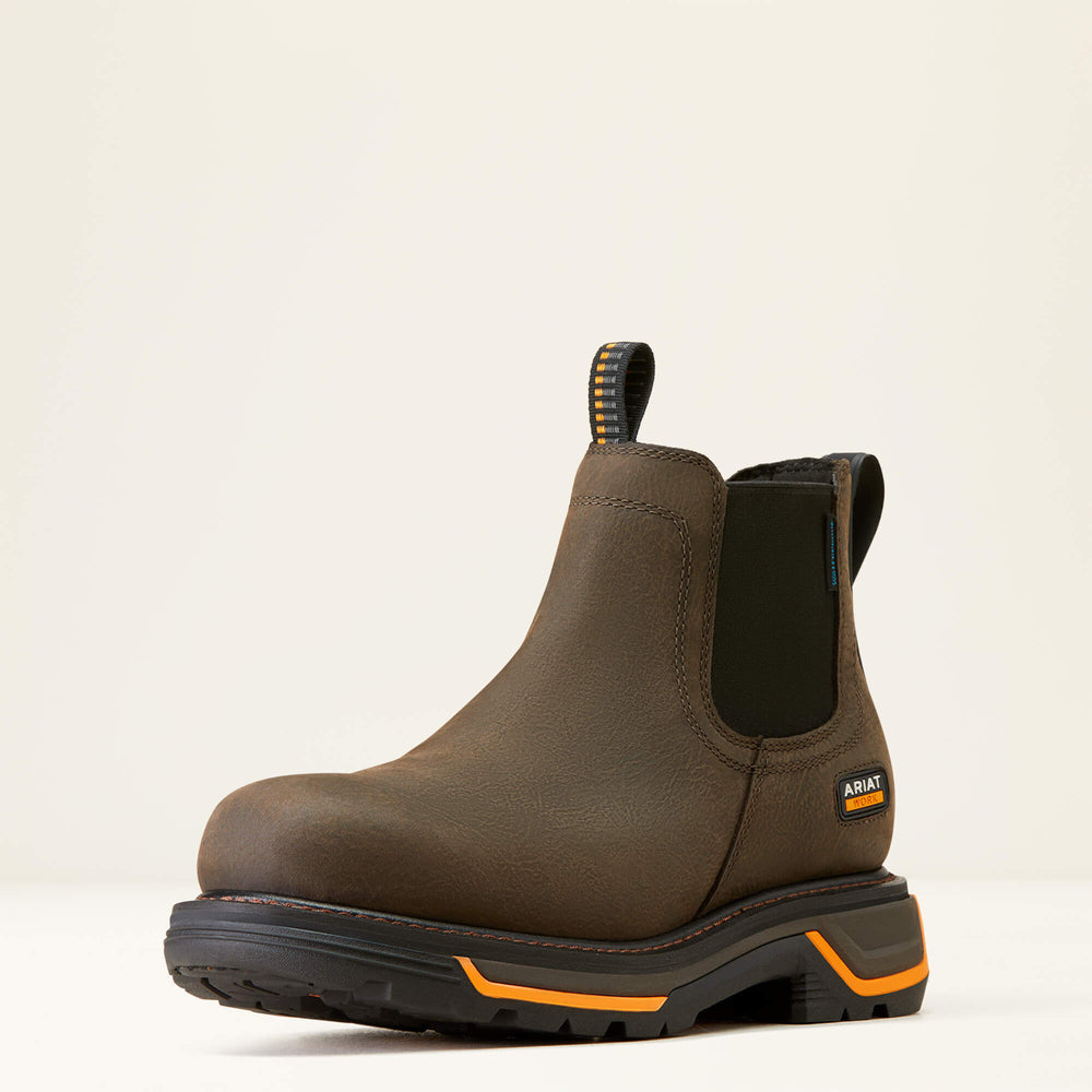 Ariat Big Rig Chelsea Waterproof Work Boot Men