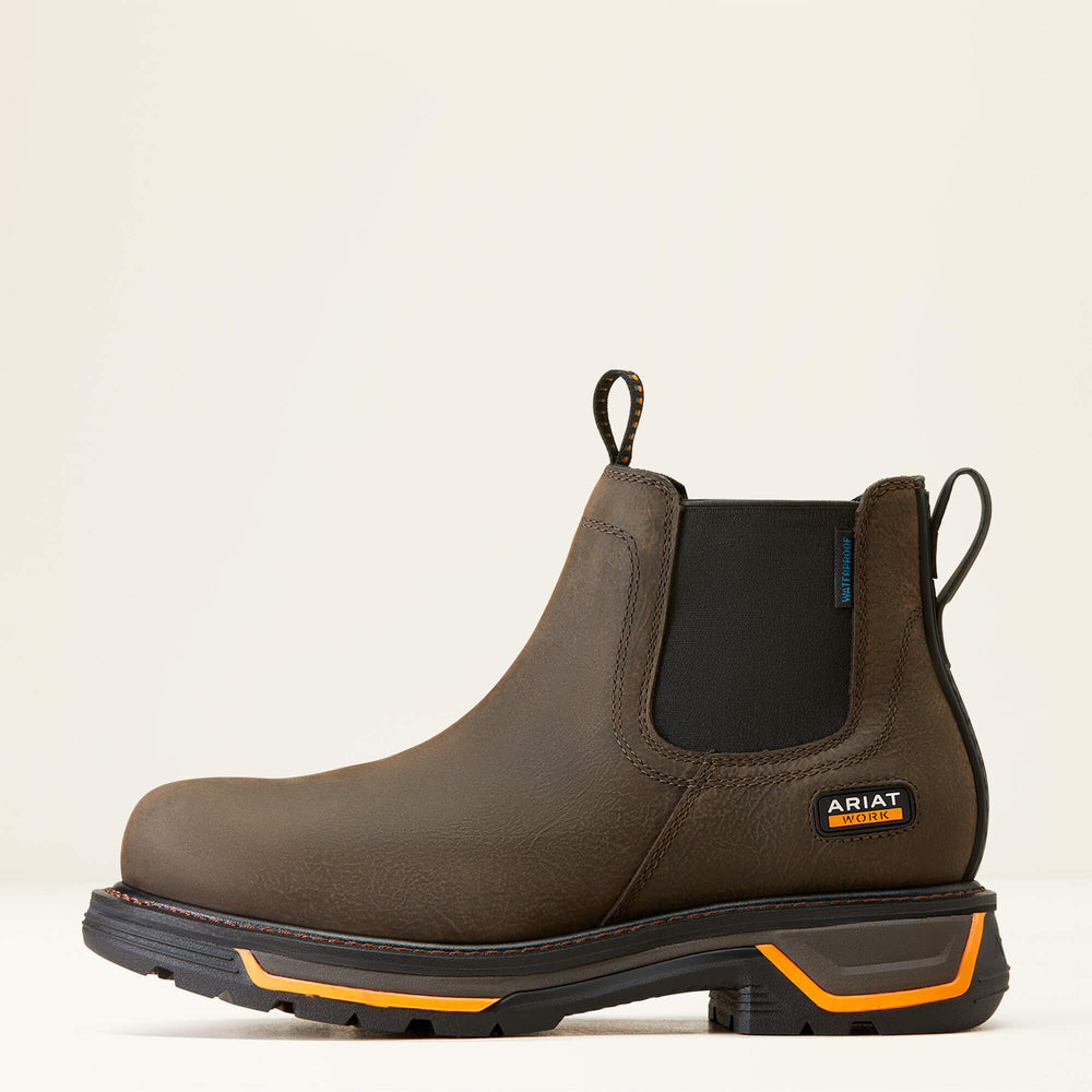 Ariat Big Rig Chelsea Waterproof Work Boot Men