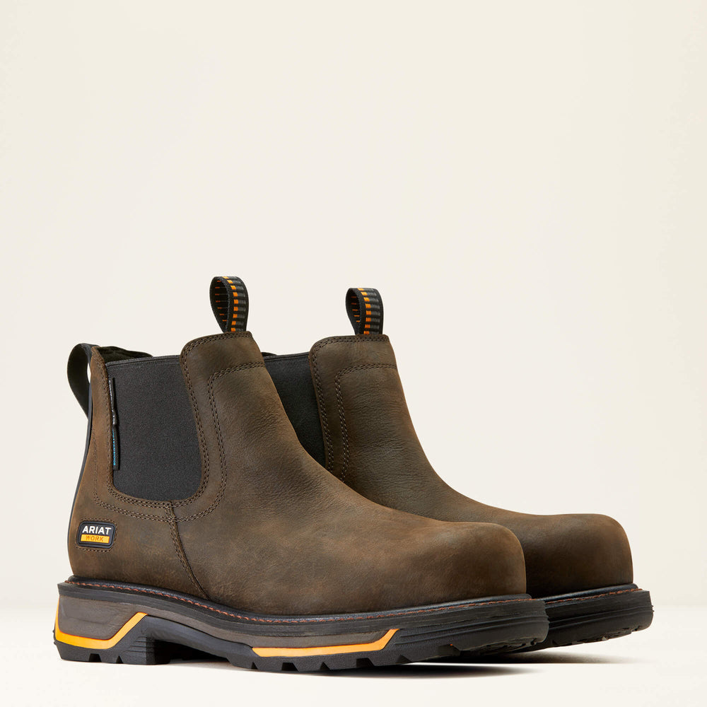 Ariat Big Rig Chelsea Waterproof Composite Toe Work Boot Men