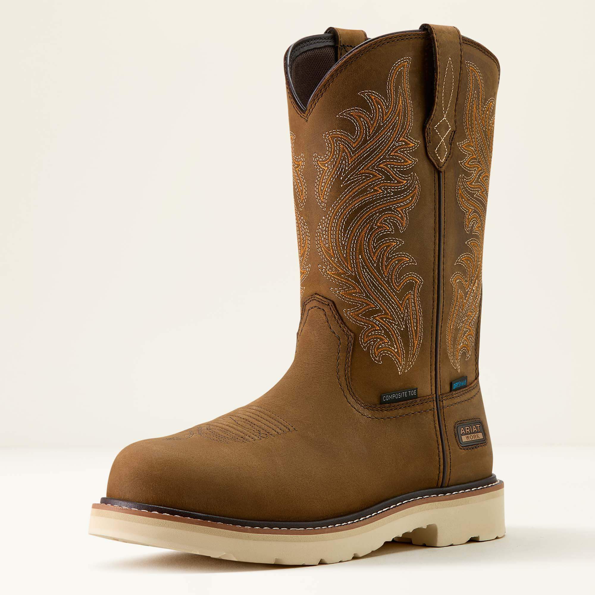 Ariat Activator Argo Waterproof Round Toe Composite Toe Work Boot Men