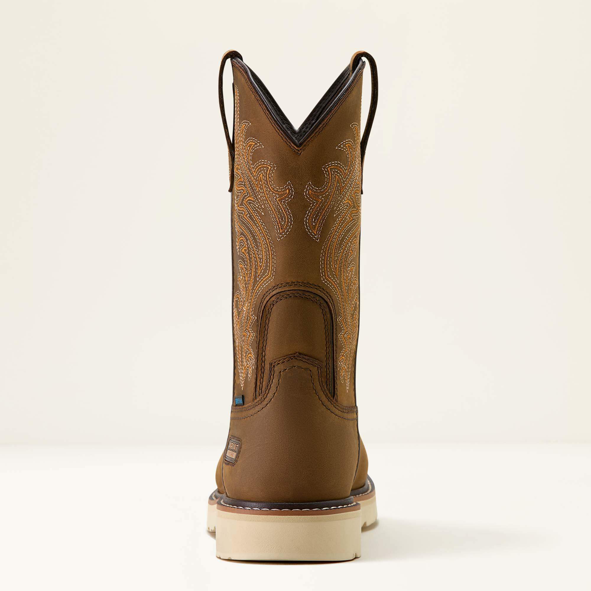 Ariat Activator Argo Waterproof Round Toe Composite Toe Work Boot Men