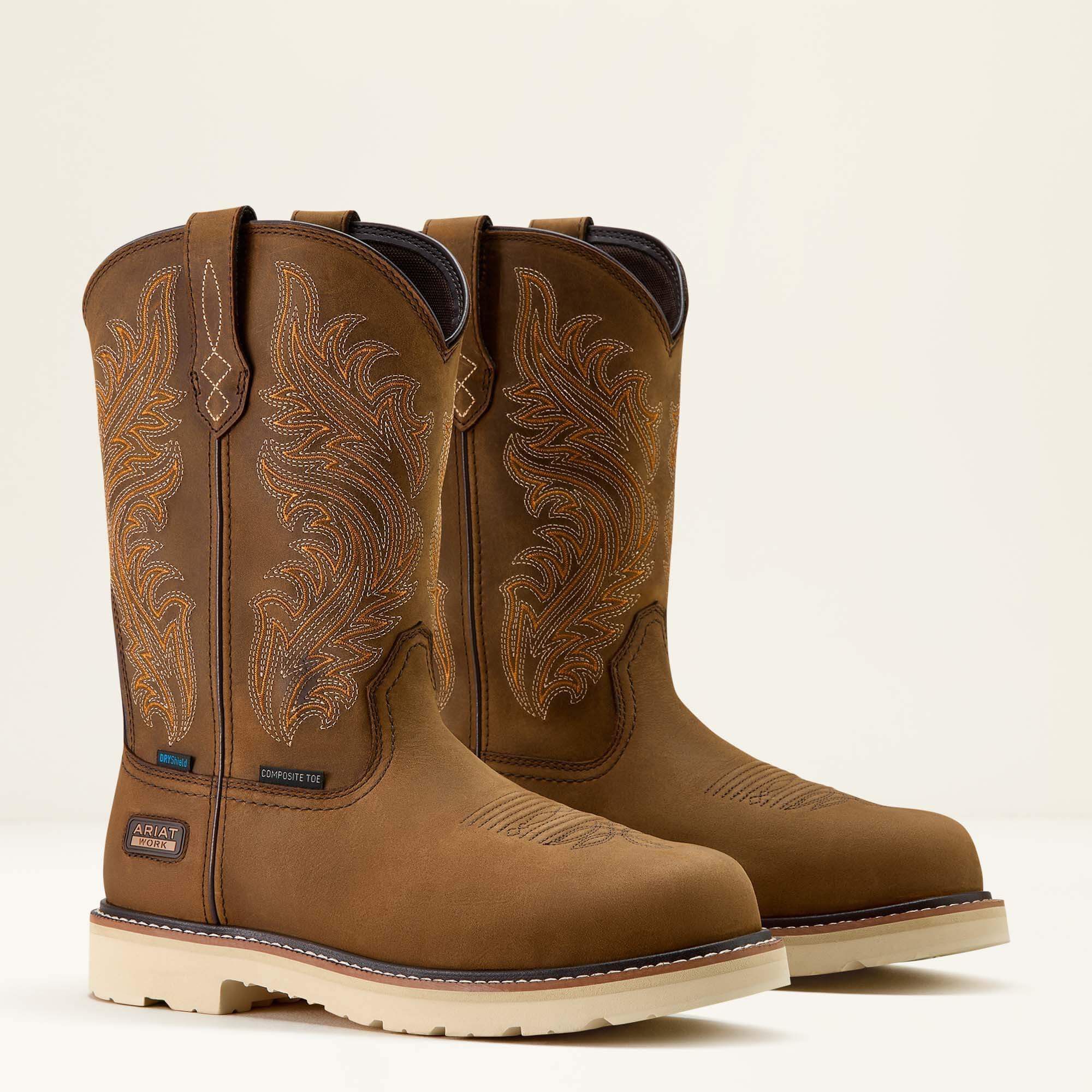Ariat Activator Argo Waterproof Round Toe Composite Toe Work Boot Men