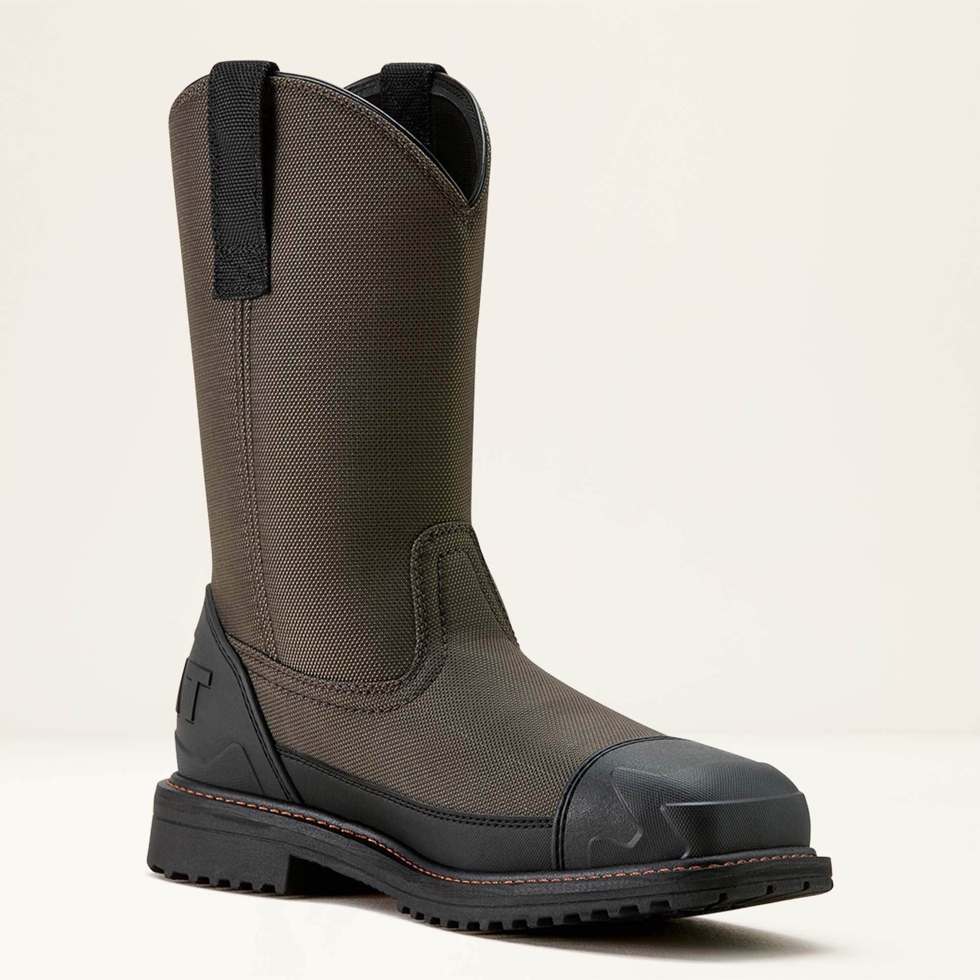 Ariat RigTEK Wildcat Pull-On CSA Waterproof Wide Square Toe Composite Toe Work Boot Men
