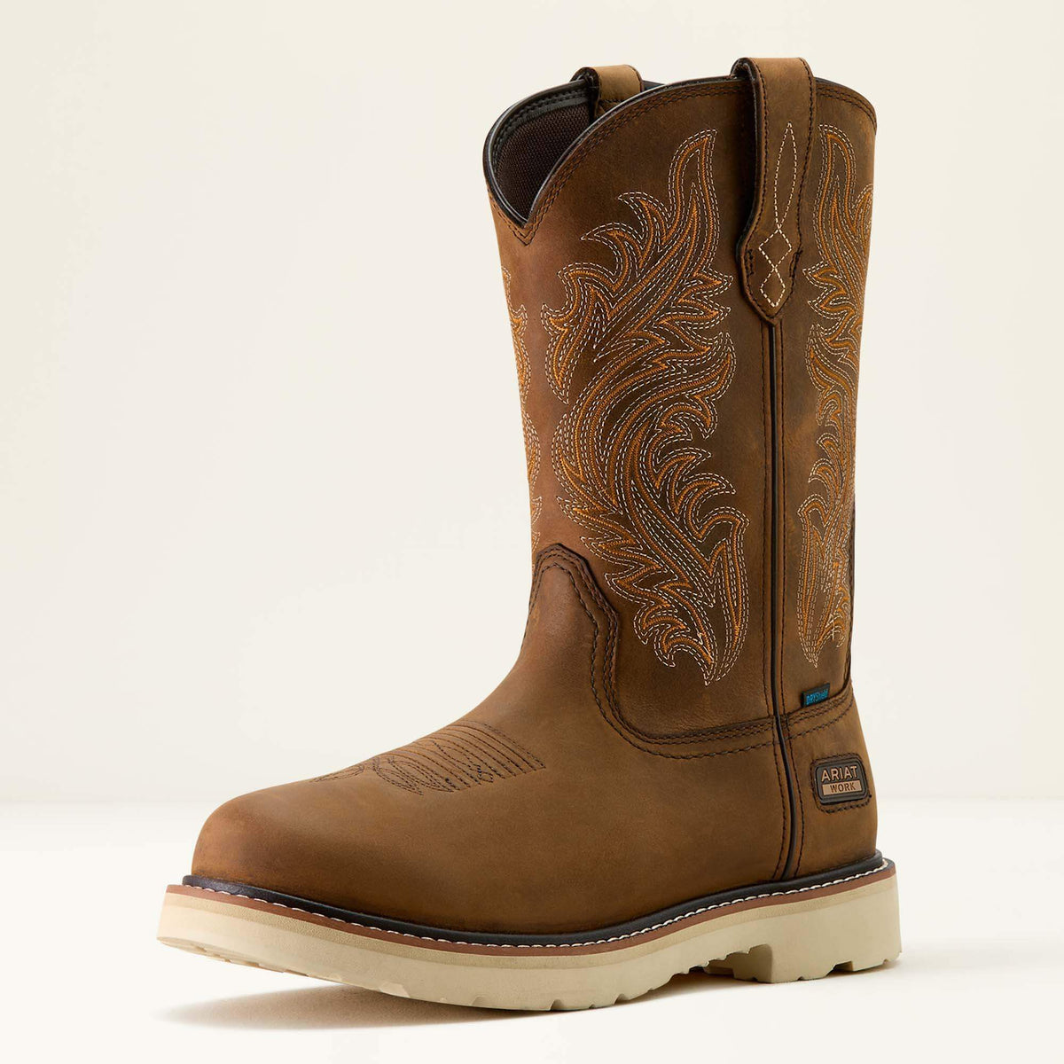 Ariat Activator Argo Waterproof Round Toe Work Boot Men