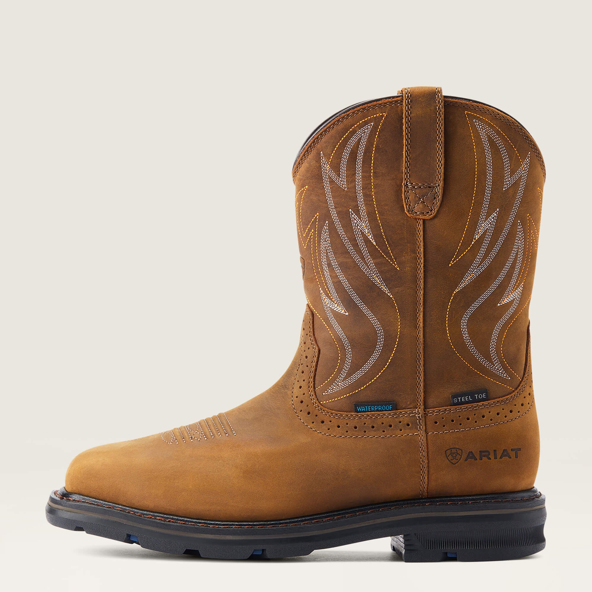 Ariat Sierra Shock Shield Waterproof Steel Toe Work Boot Men