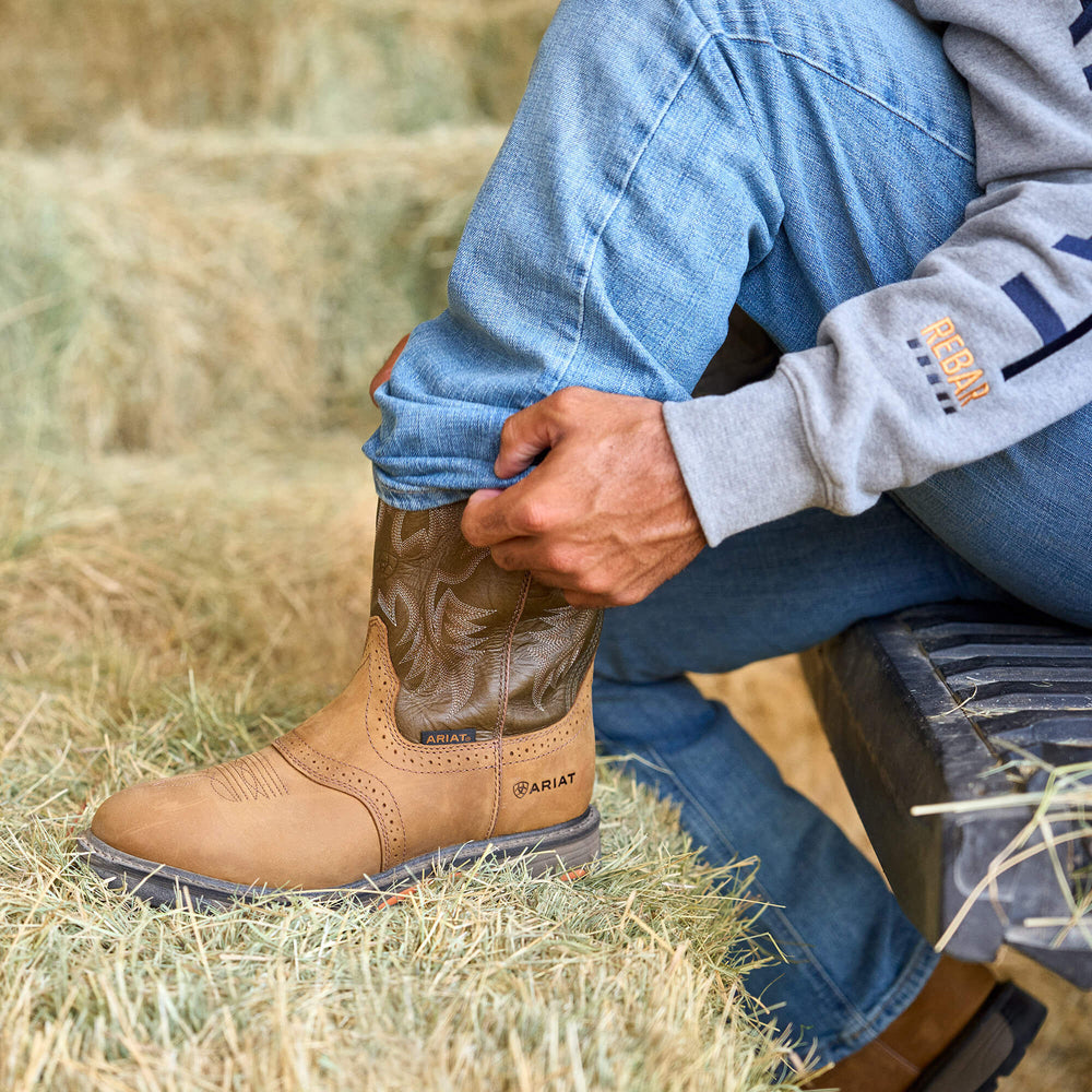 Ariat WorkHog Pull-on Work Boot Men