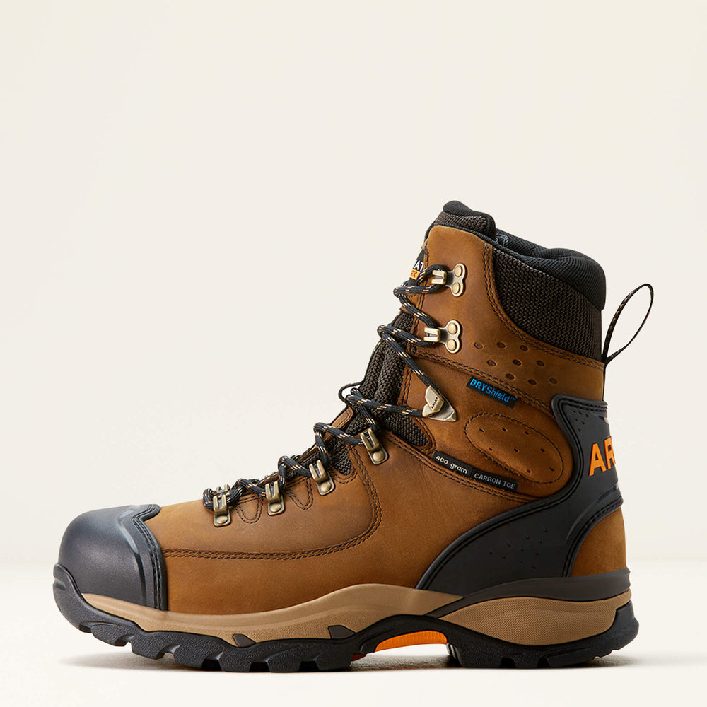 Ariat Endeavor 8" Waterproof Insulated Carbon Toe Work Boot Men