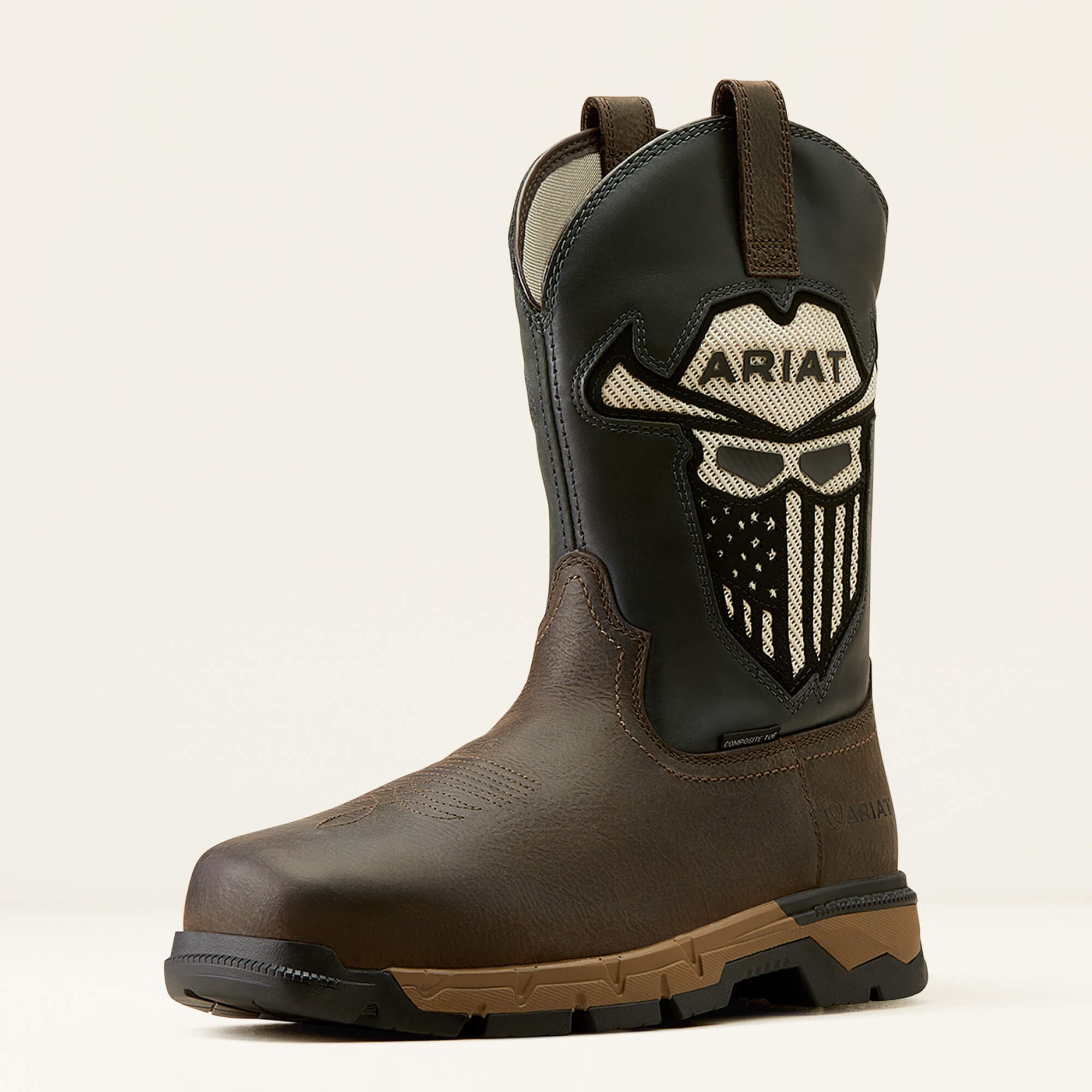 Ariat Rebar Flex Western VentTEK Incognito Composite Toe Work Boot Men