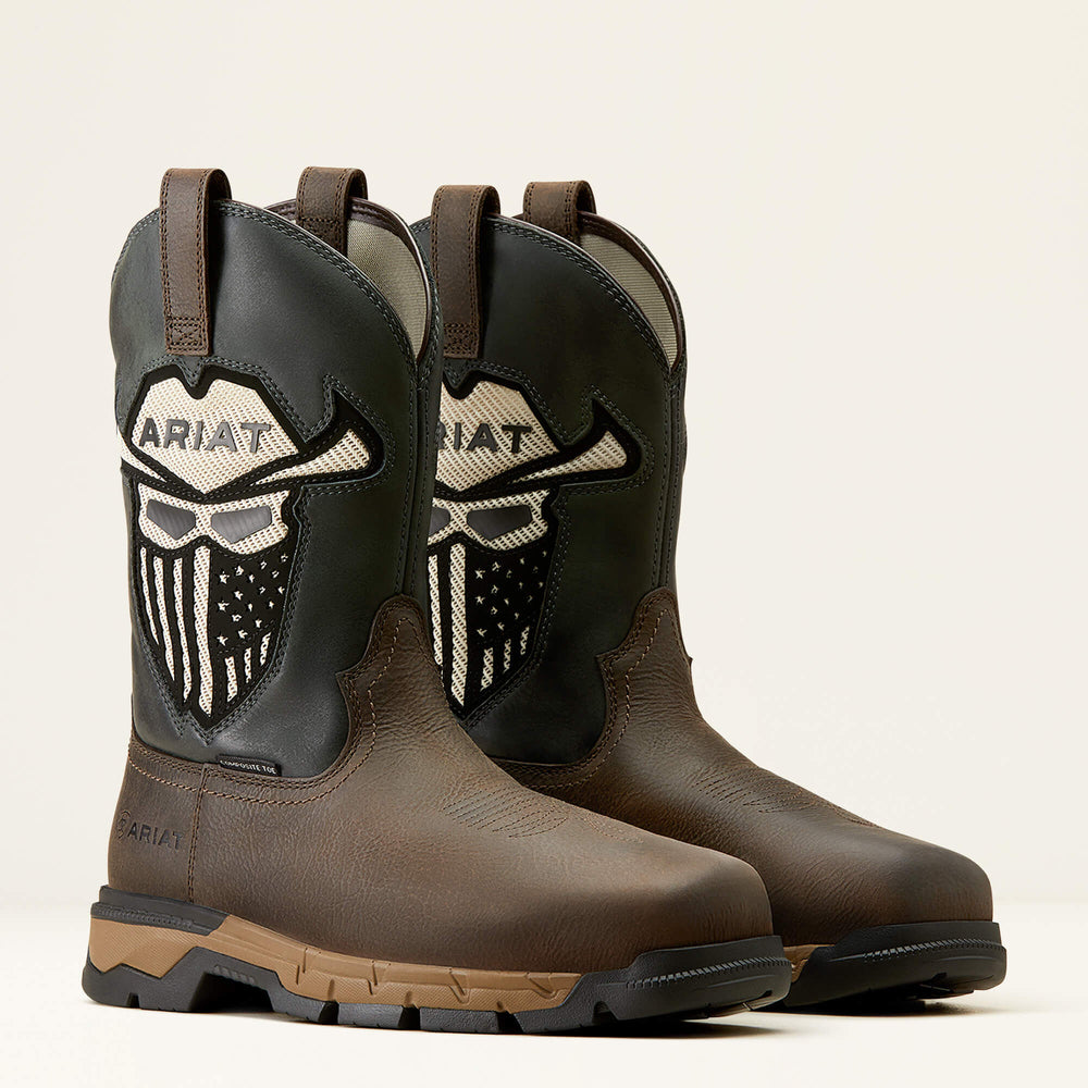 Ariat Rebar Flex Western VentTEK Incognito Composite Toe Work Boot Men
