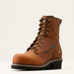 Ariat Logger Shock Shield Waterproof Composite Toe Work Boot Men