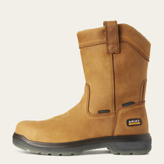 Ariat Turbo Pull-On Waterproof Carbon Toe Work Boot Men