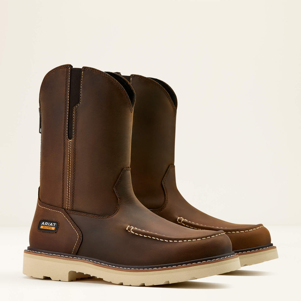 Ariat Rebar Lift Pull On Moc Toe Work Boot Men