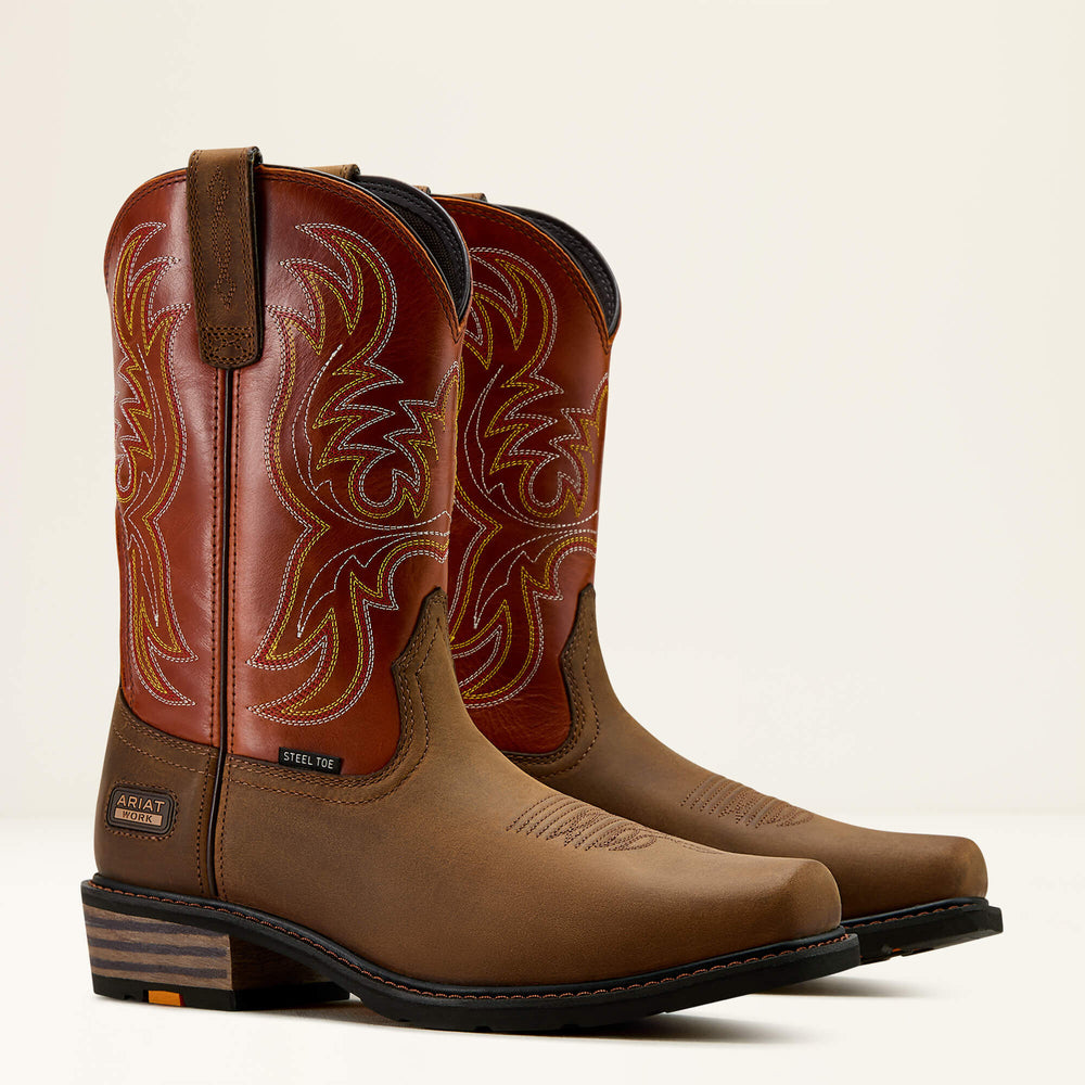 Ariat Ironside Square Toe Steel Toe Work Boot Men