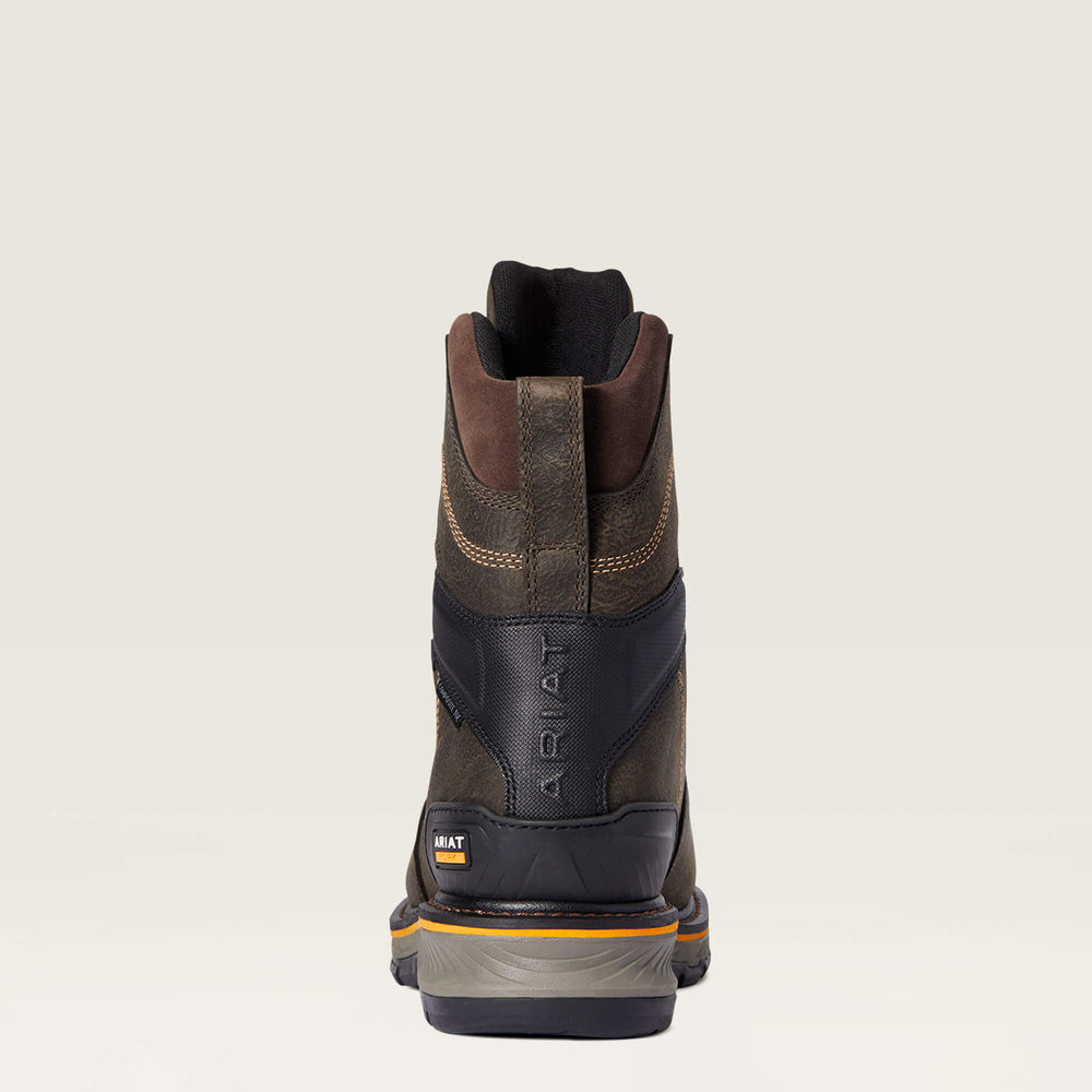 Ariat Stump Jumper 8" CSA Glacier Grip Waterproof 600g Composite Toe Work Boot Men
