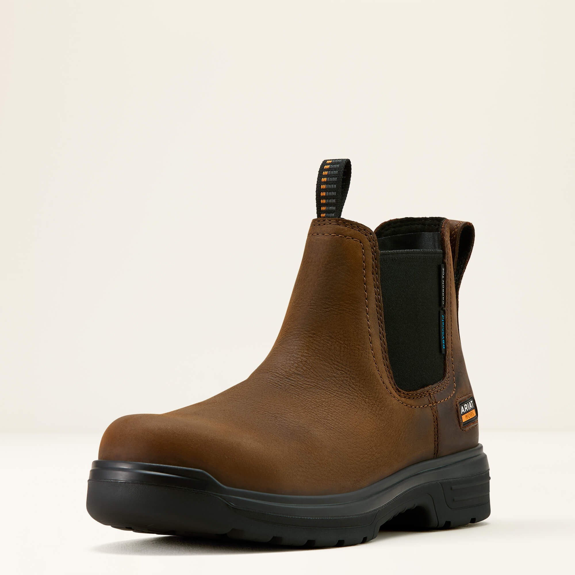 Ariat Turbo Chelsea CSA Waterproof Carbon Toe Work Boot Men