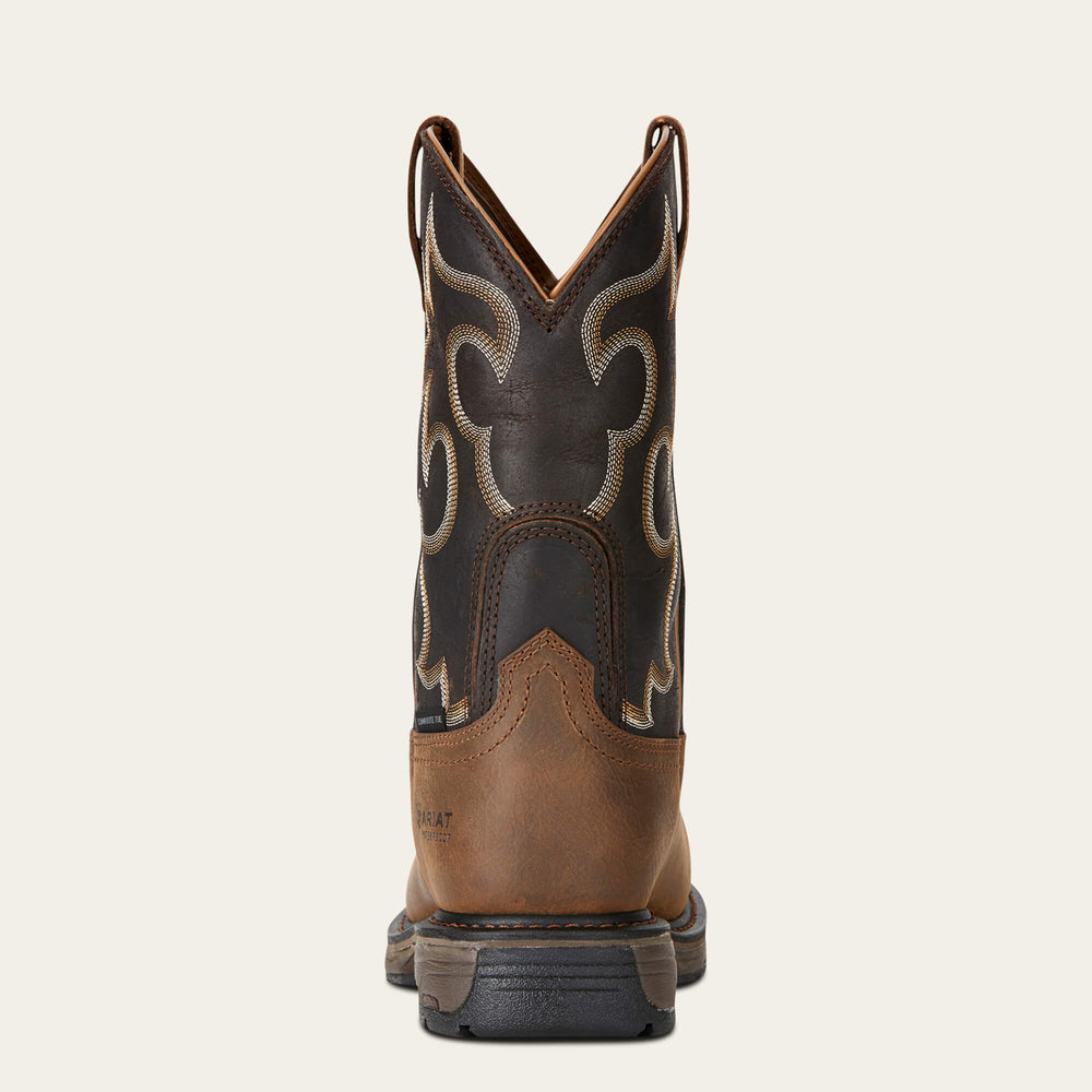 Ariat WorkHog Wide Square Toe 400g Waterproof Composite Toe Work Boot Men
