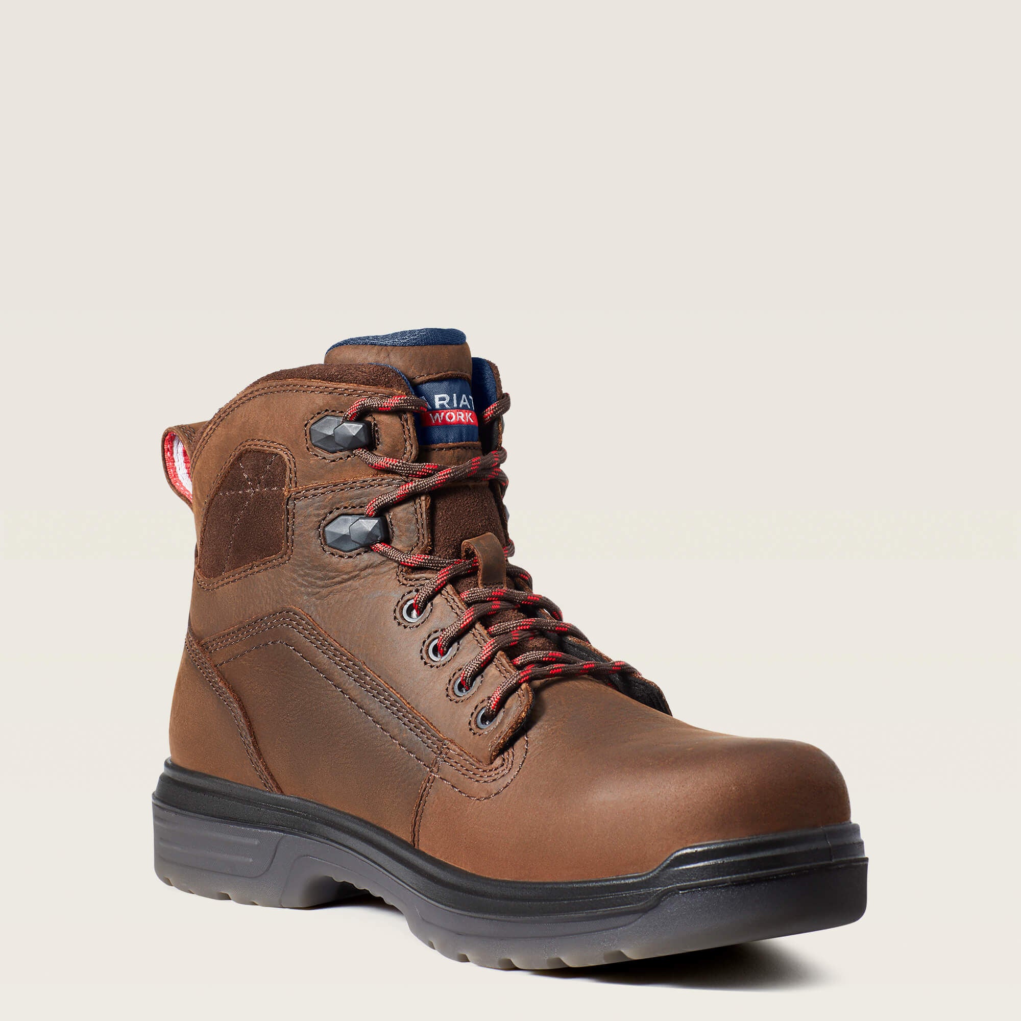Ariat Turbo 6" USA Assembled Waterproof Carbon Toe Work Boot Men