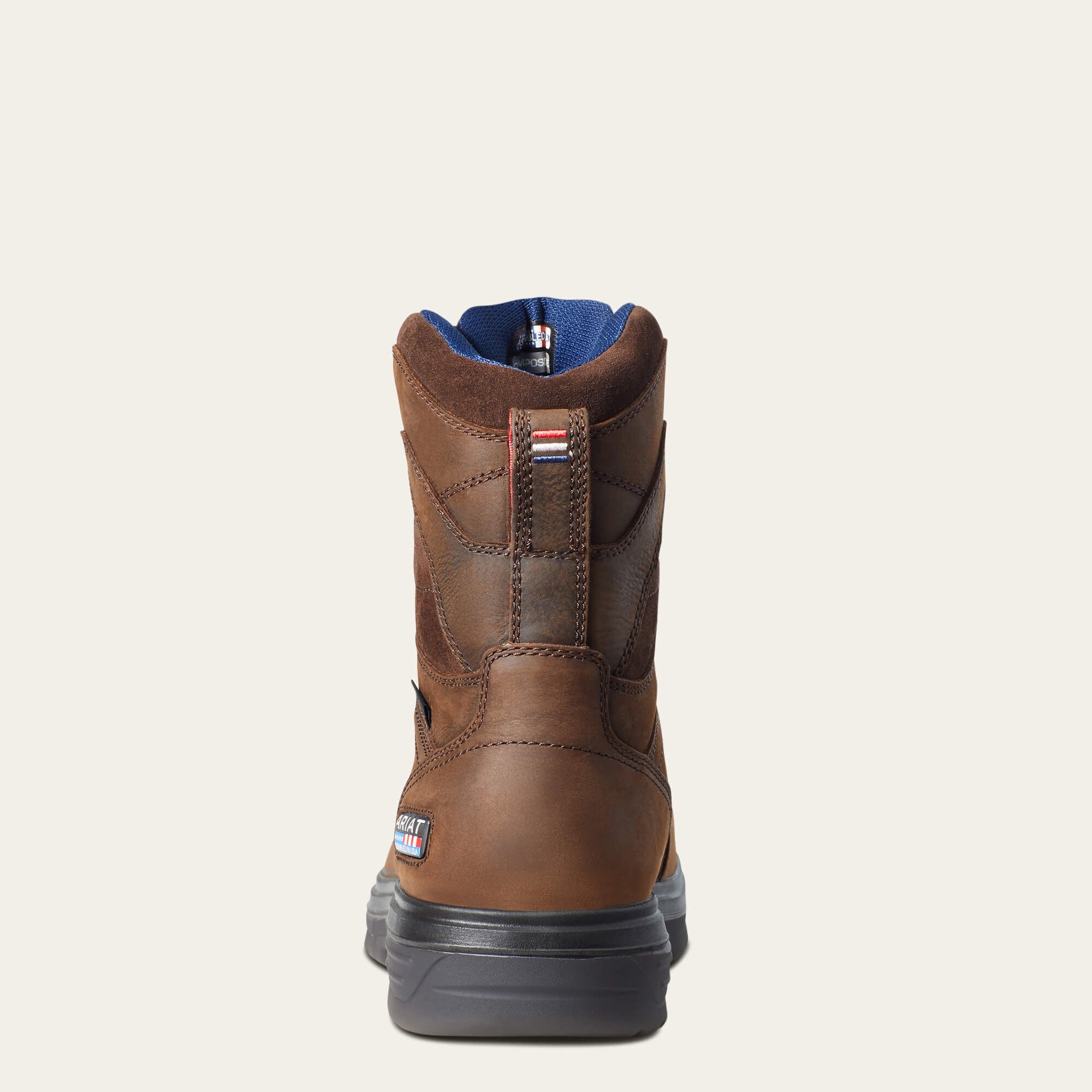 Ariat Turbo 8" USA Assembled Waterproof Carbon Toe Work Boot Men