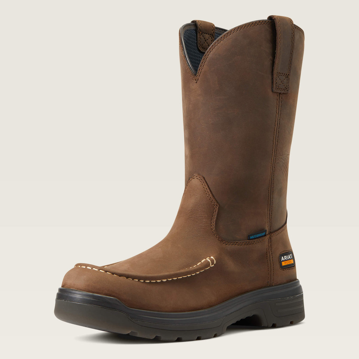 Ariat Turbo Moc Toe Waterproof Work Boot Men