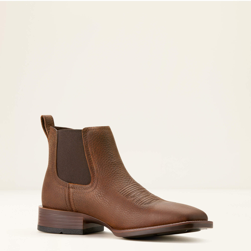 Ariat Booker Chelsea Wide Square Toe Western Boot Men
