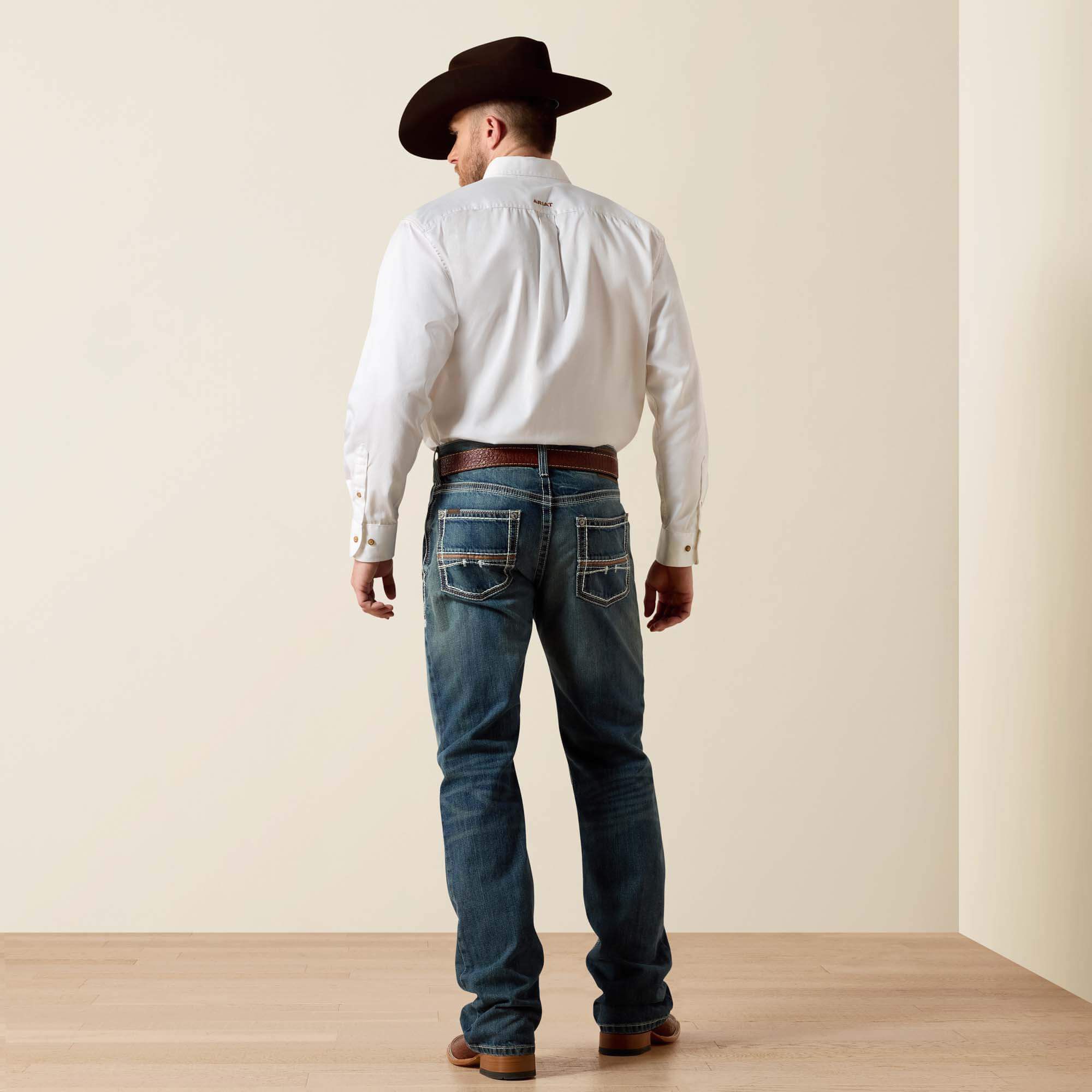 Ariat M4 Low Rise Coltrane Boot Cut Jean Men|Trends
