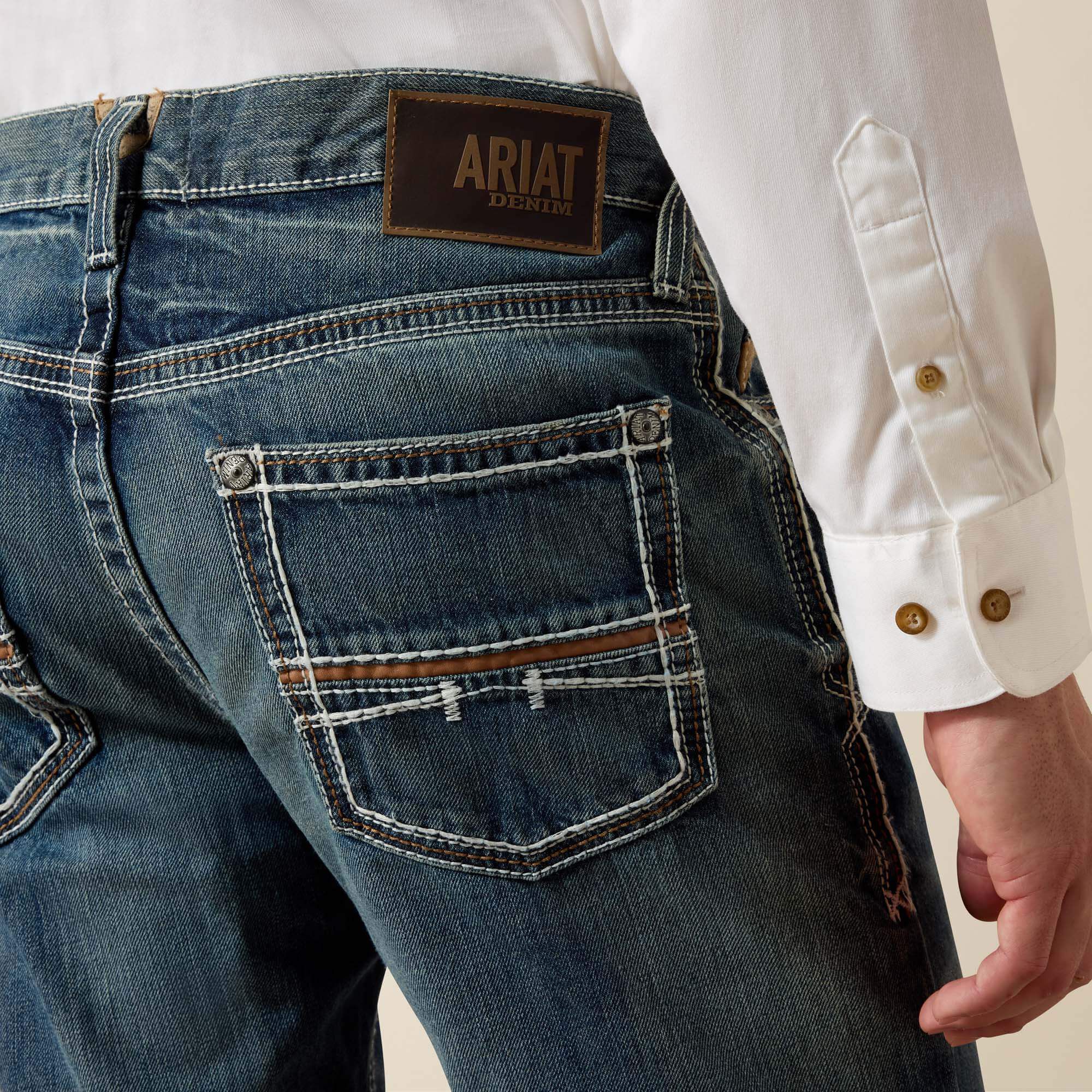 Ariat M4 Low Rise Coltrane Boot Cut Jean Men|Trends
