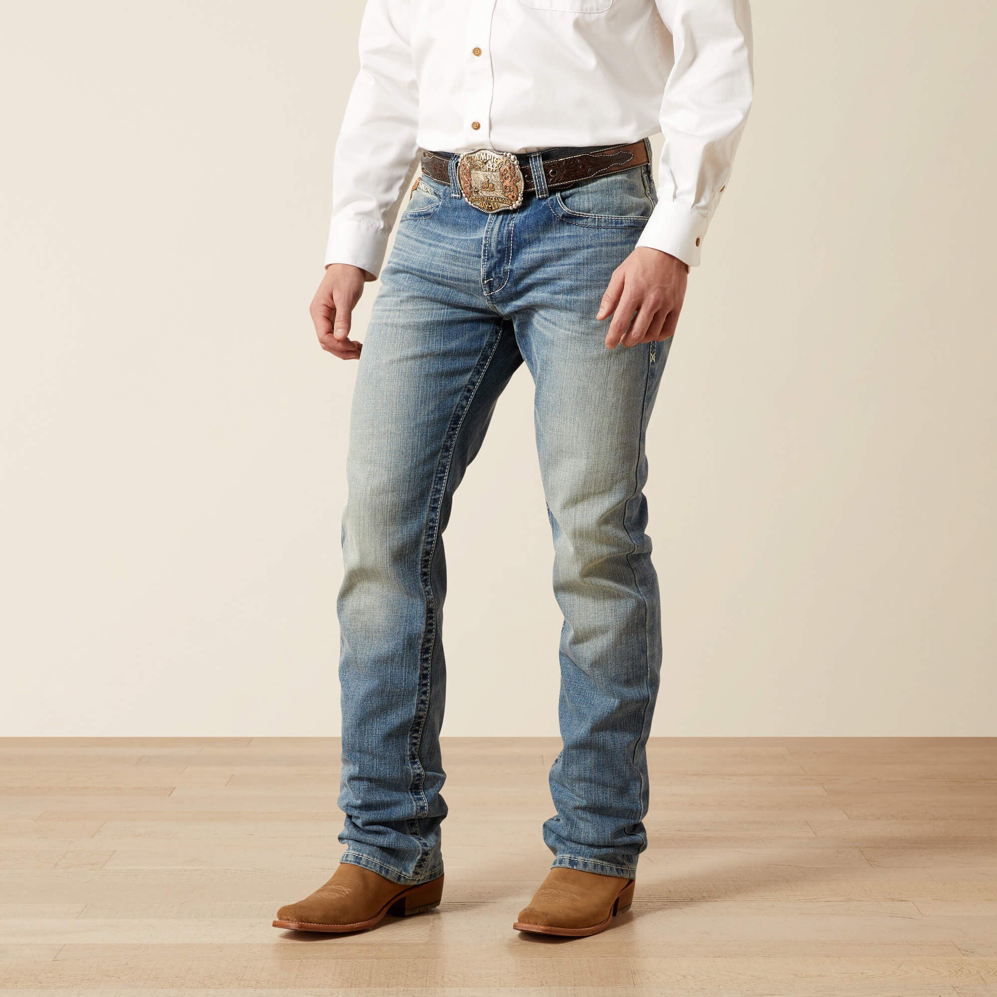 Ariat M2 Relaxed Stirling Stretch Boot Cut Jean Men|Trends