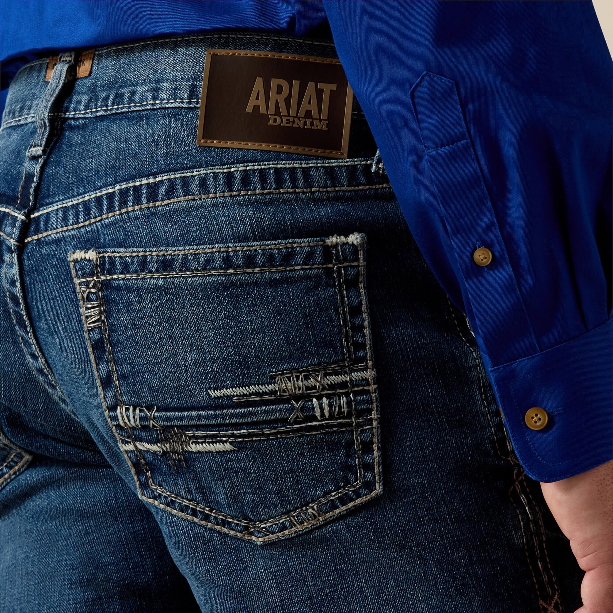 Ariat M2 Relaxed Stretch Adkins Boot Cut Jean Men|Trends