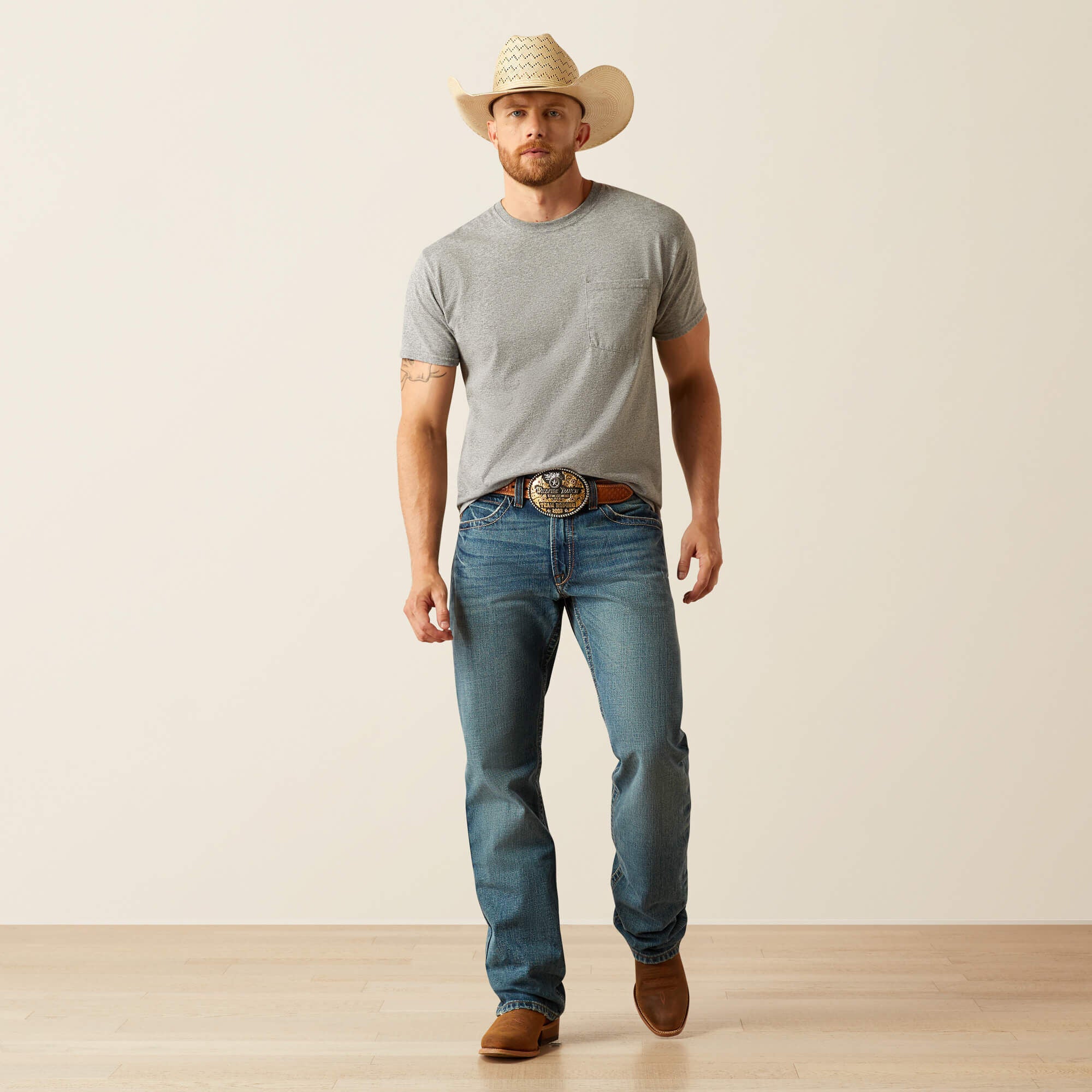 Ariat M4 Low Rise Scoundrel Boot Cut Jean Men