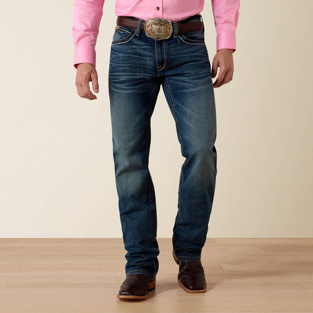 Ariat M4 Low Rise Stretch Preston Boot Cut Jean Men
